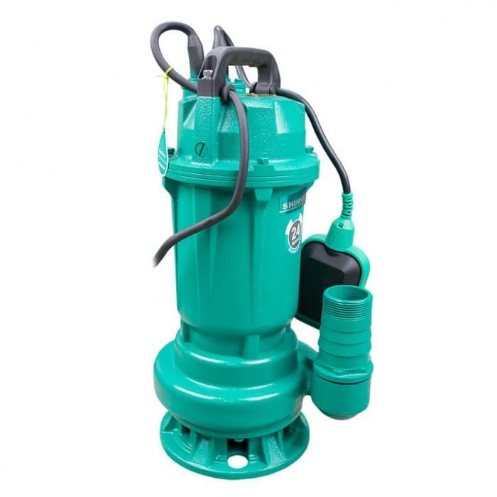 Насос дренажно-фекальний SHIMGE WQ D 6-12-0.55L3 F Hmax=15 м Qmax=250 л/хв. - фото 2 Насос дренажно-фекальний SHIMGE WQ D 6-12-0.55L3 F Hmax=15 м Qmax=250 л/хв. - фото 2