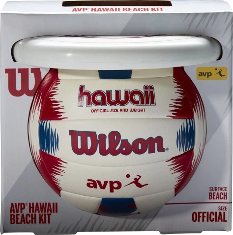 Набір волейбольний Wilson HAWAII AVP RD/BL/WH (WTH80219KIT) - фото 2
