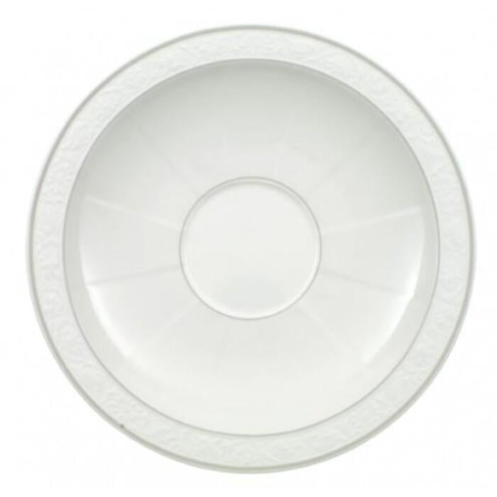 Блюдце к пиале для супа/бульона Villeroy & Boch Gray Pearl 18 см