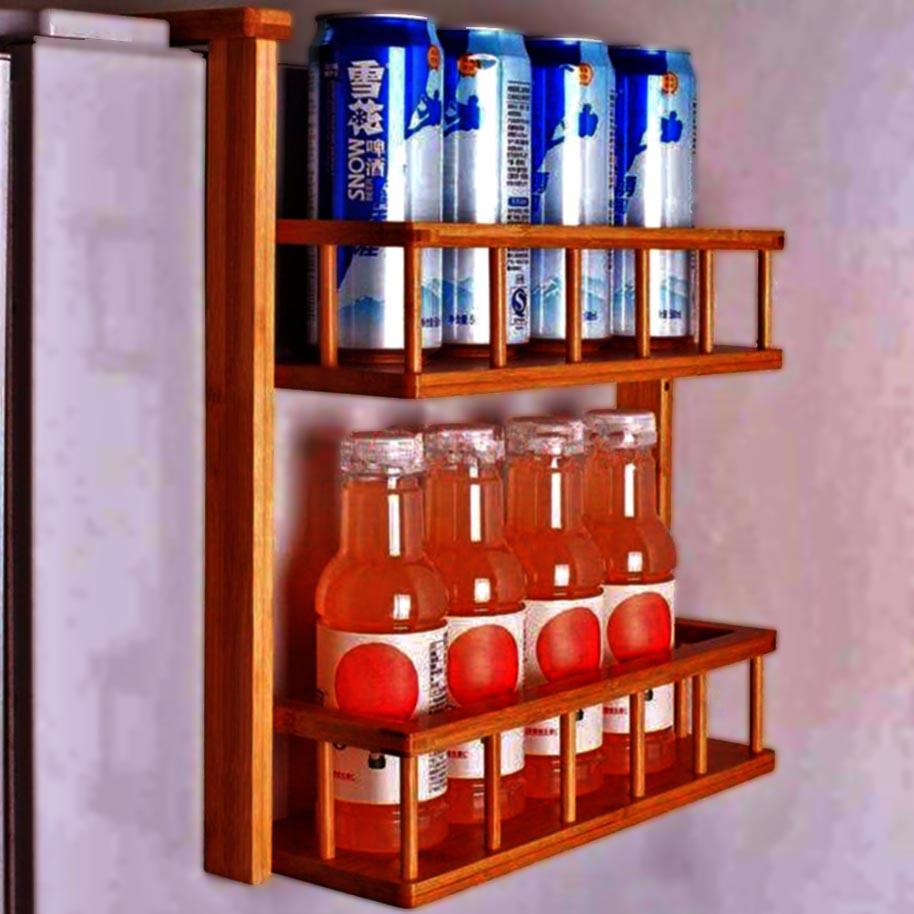 Полка на холодильник из дерева Эпплтон Шафран (Пхо-000106)