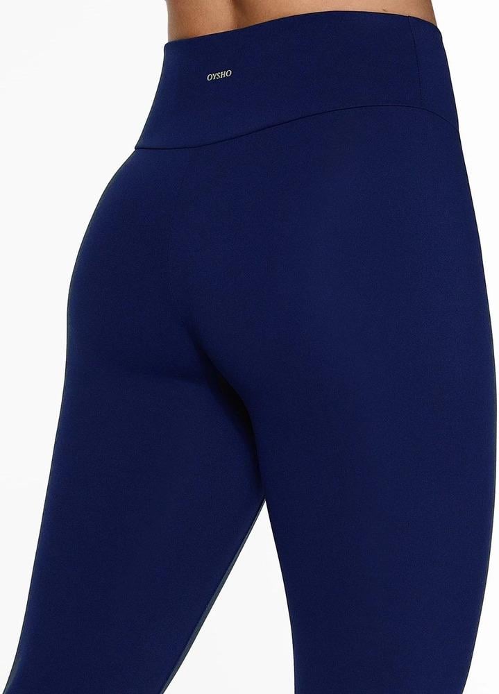 Лосины Oysho 53-4001x51 женские S Темно-синий - фото 4