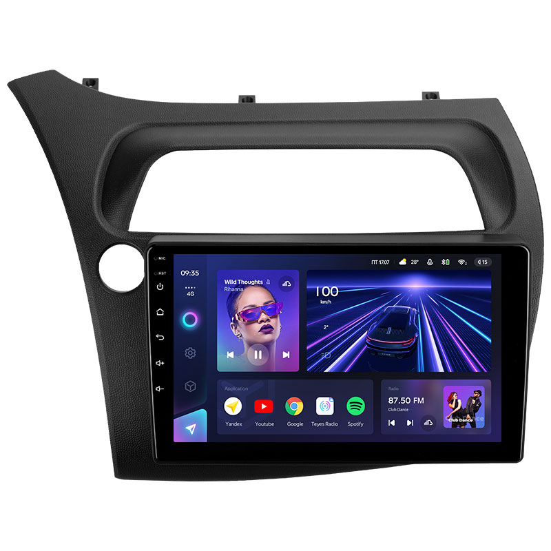 Автомагнитола штатная Teyes CC3 360° для Honda Civic Hatchback 2006-2012 Android (1659118392)