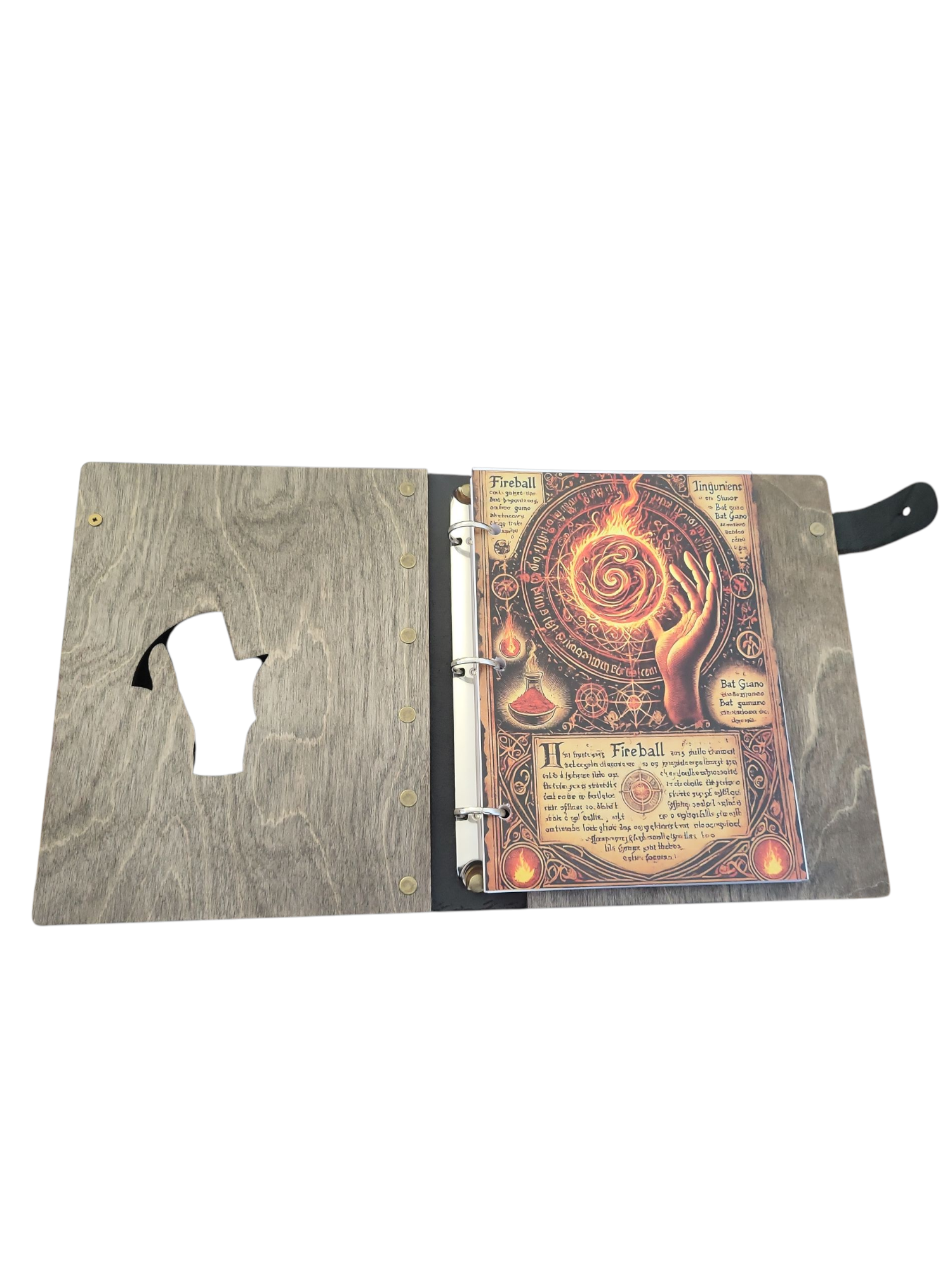 Деревянный блокнот Таро 210х170 мм 100 стр. - фото 2 Деревянный блокнот Таро 210х170 мм 100 стр. - фото 2