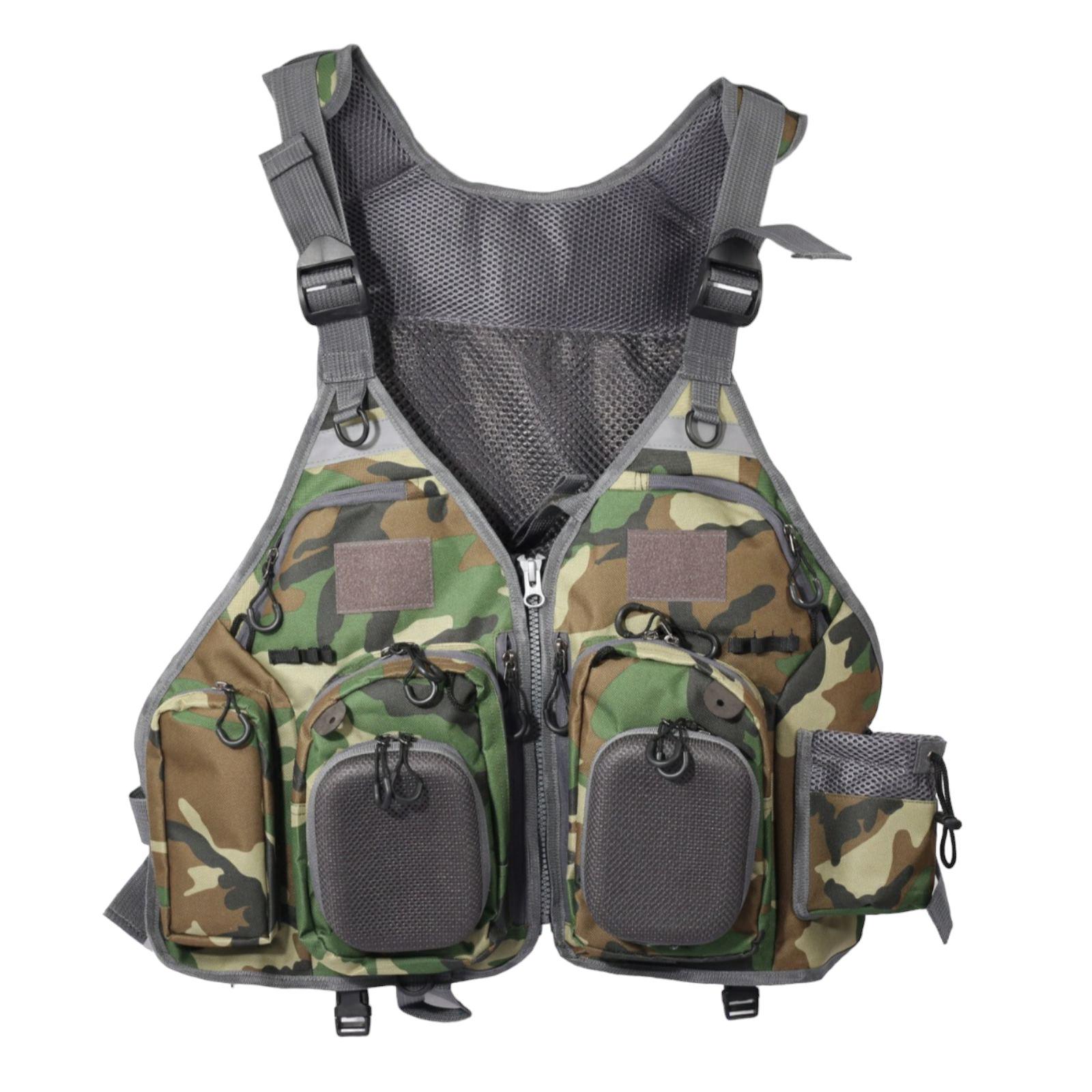 Жилет LIXADA розвантажувальний для риболовлі плаваючий Камуфляж (1050/10) Жилет LIXADA розвантажувальний для риболовлі плаваючий Камуфляж (1050/10)