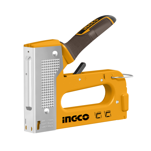 Степлер металлический INGCO INDUSTRIAL 2в1 усиленный (000245577)