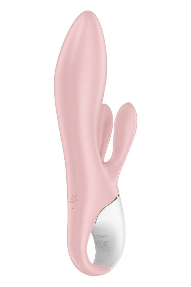 Вибратор-кролик надувной Satisfyer Air Pump Bunny 3 Розовый (38025039)