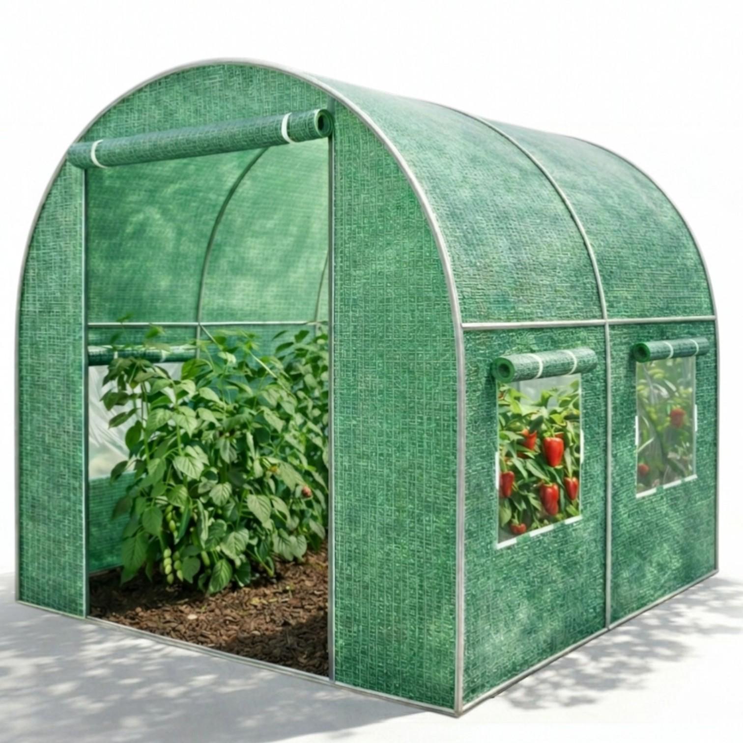 Теплиця парник ангарного типу HP-1073 2,5x2x2 м 5 м2