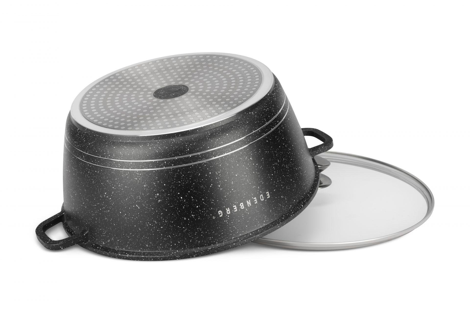 Набір посуду Edenberg із антипригарним гранітним покриттям 12 пр. (P12911) - фото 7 Набір посуду Edenberg із антипригарним гранітним покриттям 12 пр. (P12911) - фото 7