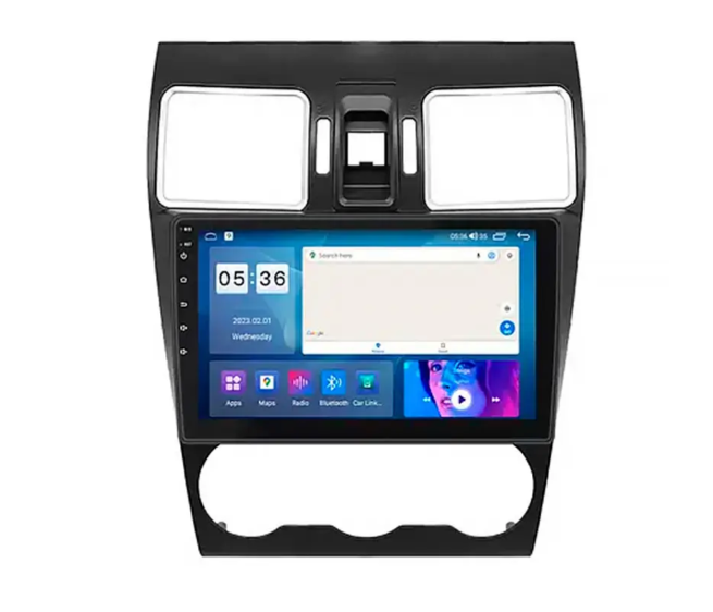 Автомагнітола штатна Lesko 4G/CarPlay/GPS/Wi-Fi для Subaru XV I Рестайлінг 2015-2017 4/64Gb 9" (2008968101)