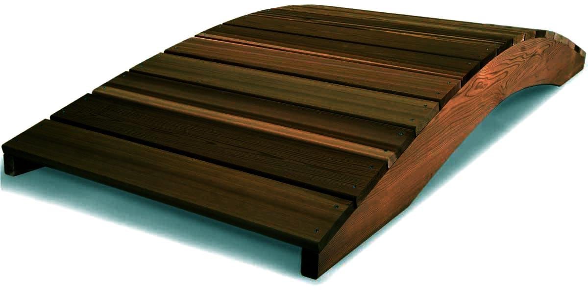 Місток садовий із дерева Калатау Капучіно (МОС-003509)