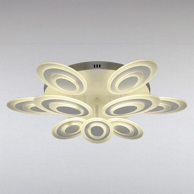 Люстра потолочная LED Light House LS-13165-6+3 WH светодиодная с пультом Белый