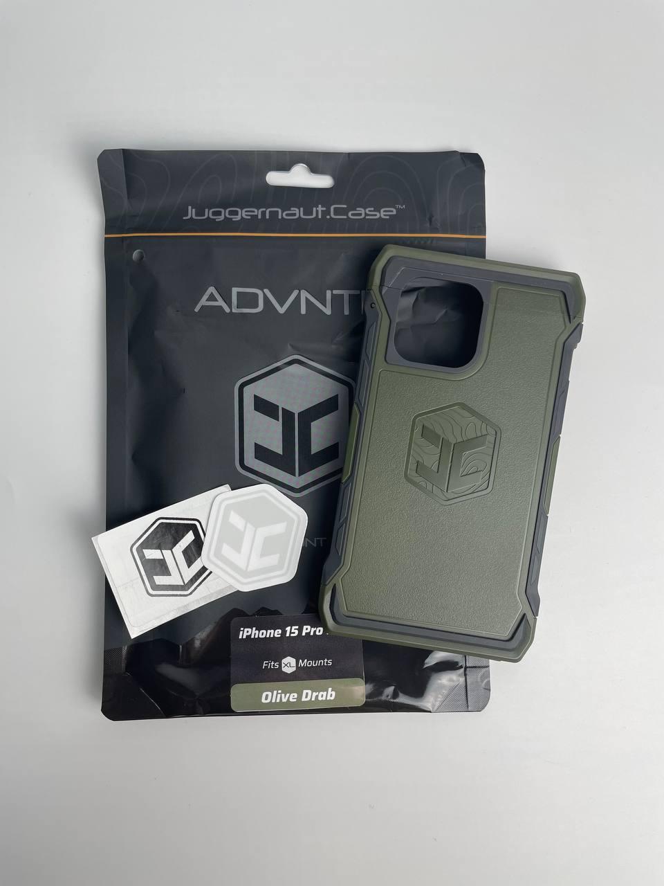 Протиударний чохол Juggernaut Case ADVNTR Olive Drab для iPhone 15 Pro Max - фото 3