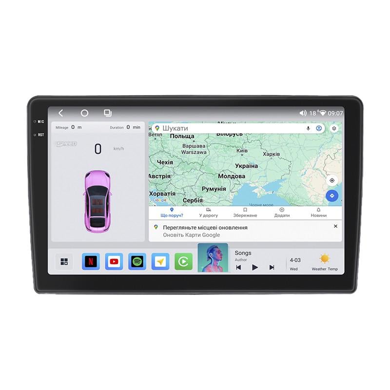 Автомагнитола штатная Lesko QLED CarPlay/4G/Wi-Fi/GPS/360° для Chevrolet Traverse I 2008-2012 4/64Gb 10" (2350071233)