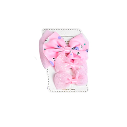 Набор шпилек для волос Stenson WW02439 3 шт. Pink (34063842)