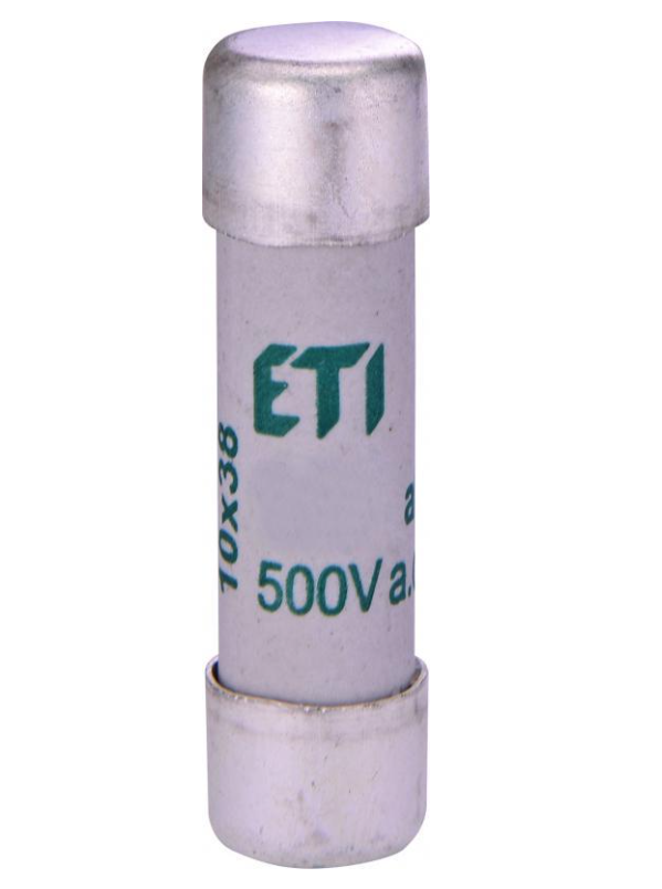 Предохранитель цилиндрический плавкий ETI CH 2A аМ 10x38 мм (2652011)