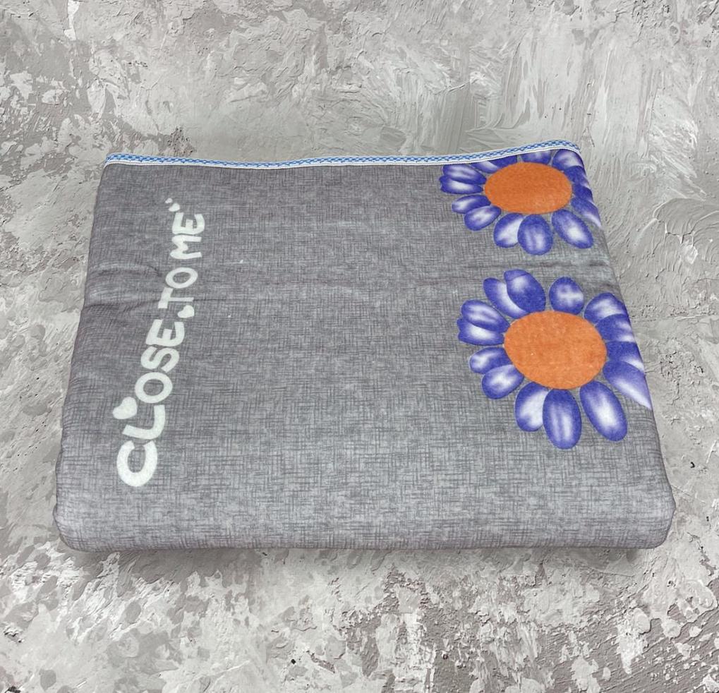 Електропростирадло із зносостійкої байки Еlectric blanket 150х70 см Ромашки (a2a8900c)