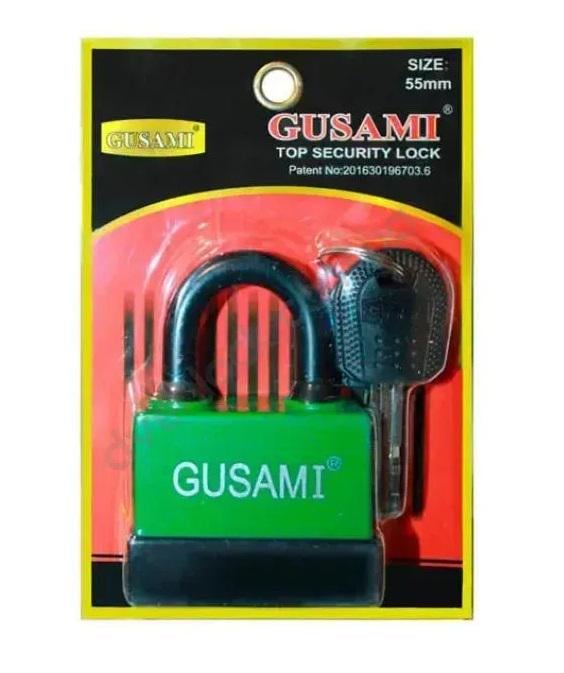 Замок навесной влагостойкий Gusami 3 ключа 55 мм (ЗН415) - фото 2