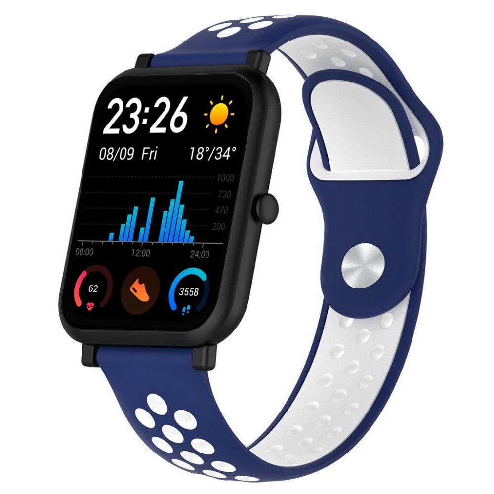 Ремінець Sport для Amazfit GTS Blue White (13184-62)
