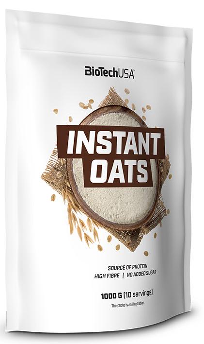 Замінник харчування BioTechUSA Instant Oats 1000 g /10 servings/ Cookies Cream - фото 1