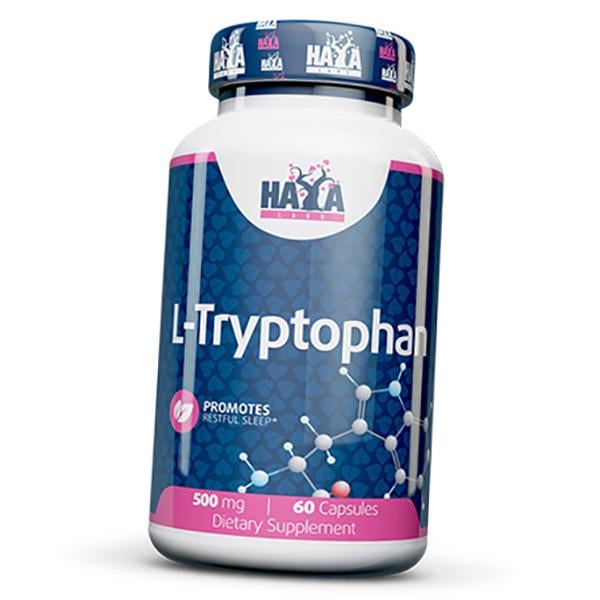 Триптофан Haya Labs L-Tryptophan 500 60 капс. (27405008) Триптофан Haya Labs L-Tryptophan 500 60 капс. (27405008)