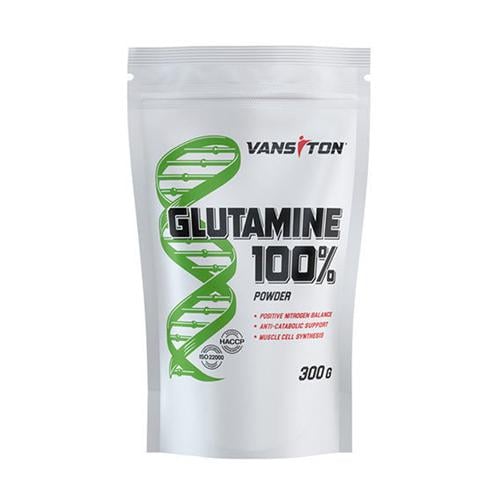 Глютамін для спорту Vansiton гlutamine 300 г 60 порцій Unflavored