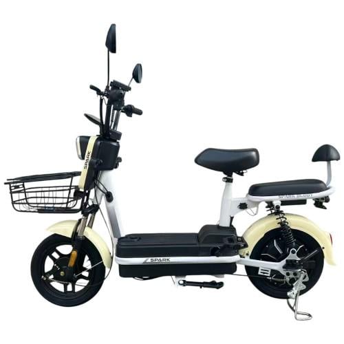 Велосипед с электромотором Spark BUDDY 14" 48V 500W 12 Ah Бежевый (000246434)