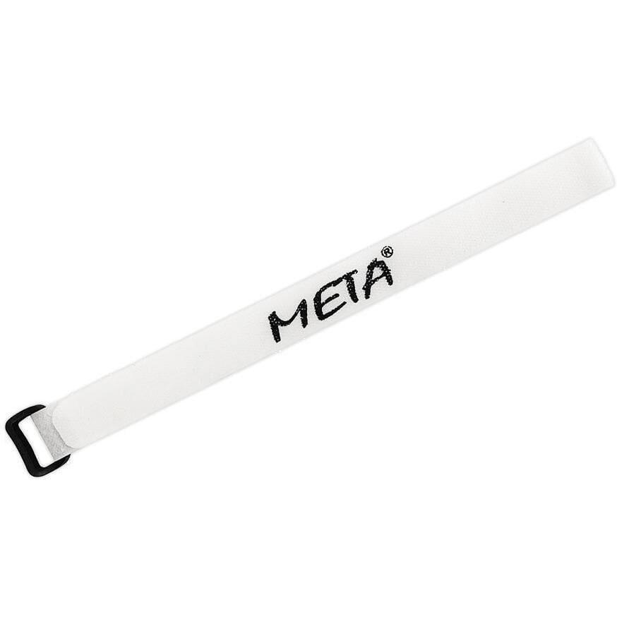 Ремешок с застежкой-липучкой для стоек и барьеров Meta VELCRO STRAP Белый (1210010200)