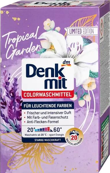 Порошок для стирки белья Тропический сад Denkmit 1,3 кг