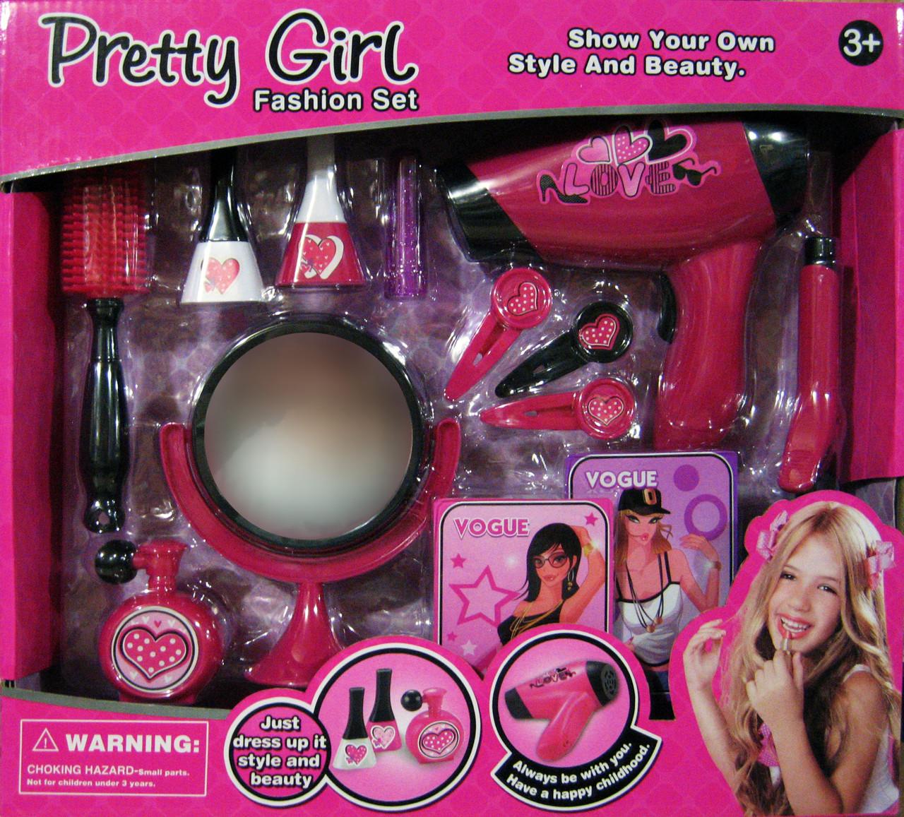 Набор парикмахерский детский с феном в коробке