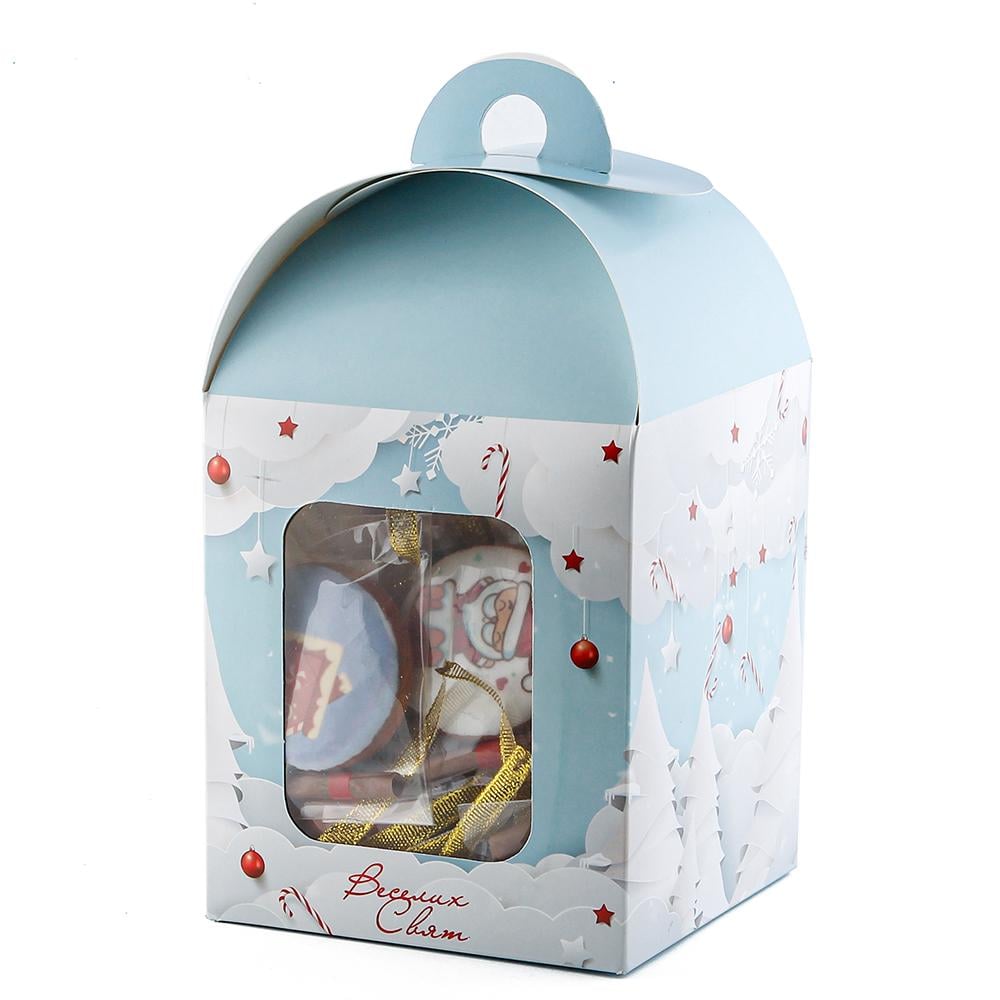 Набор пряников Крафт печиво Новогодние игрушки 20 шт.