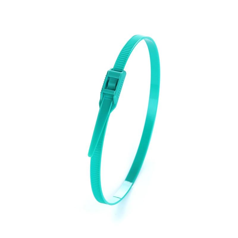 Стяжка кабельна Apro з низьким профілем замка 8х400 мм 100 шт. Бірюзовий (CTLC-10313) Стяжка кабельна Apro з низьким профілем замка 8х400 мм 100 шт. Бірюзовий (CTLC-10313)