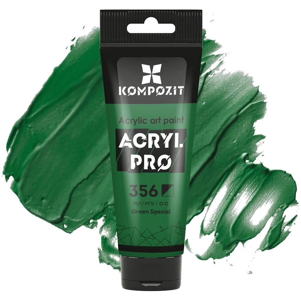 Акриловая краска ART Kompozit 356 75 мл Зеленый особенный (59356)