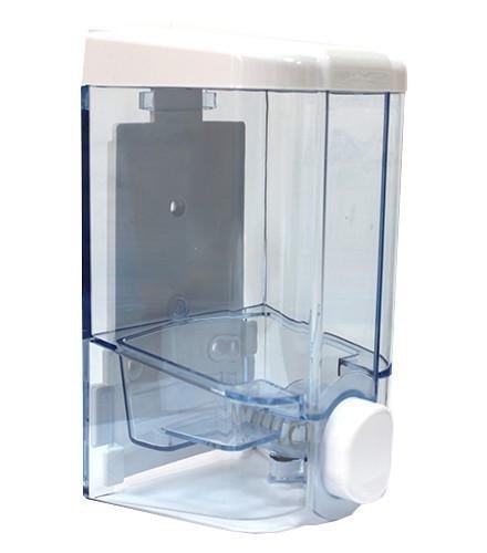 Дозатор рідкого мила Vialli S.2t 90х90х160 0,5 л Прозорий (00173)