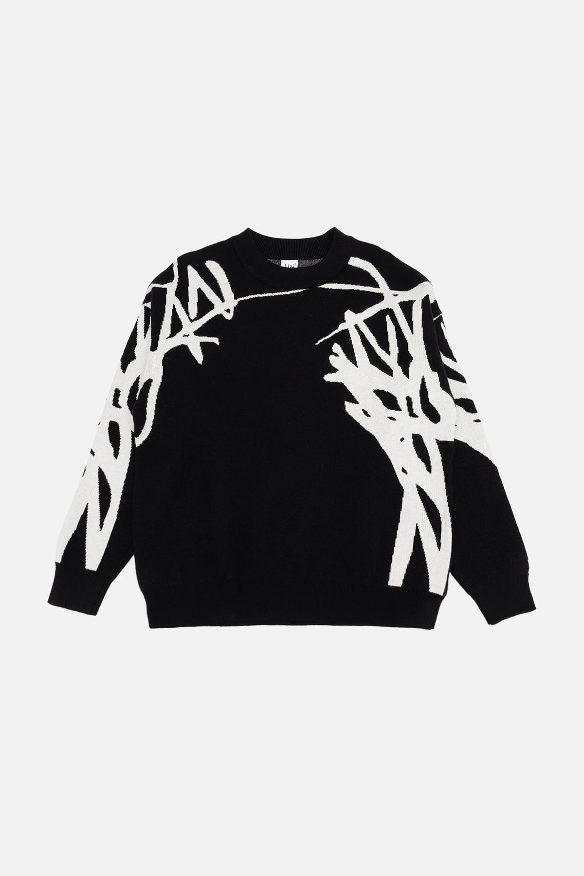 Джемпер для девочки ЦБ-00258737 134 см Черный (28576638)