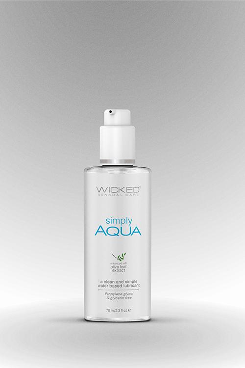 Лубрикант на водной основе WICKED Simply Aqua 70 мл