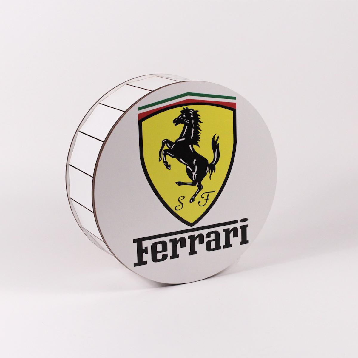 Коробка подарункова кругла "Ferrari" (4649)