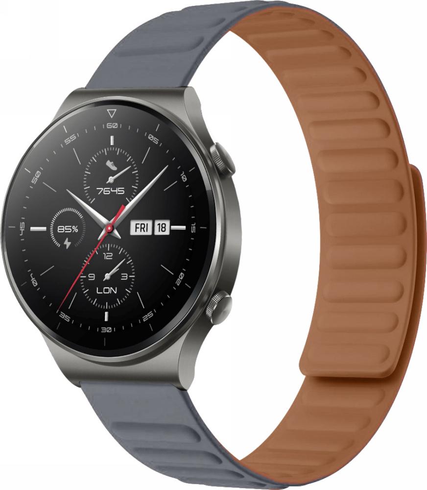 Ремешок Magneter для Huawei Watch GT 2 Pro Grey (26656-33)