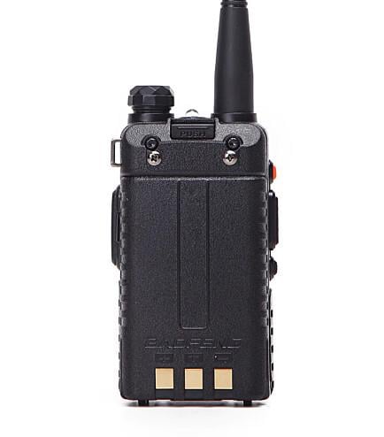 Рация Baofeng UV-5R и гарнитура c кнопкой РТТ Black (13391) - фото 6