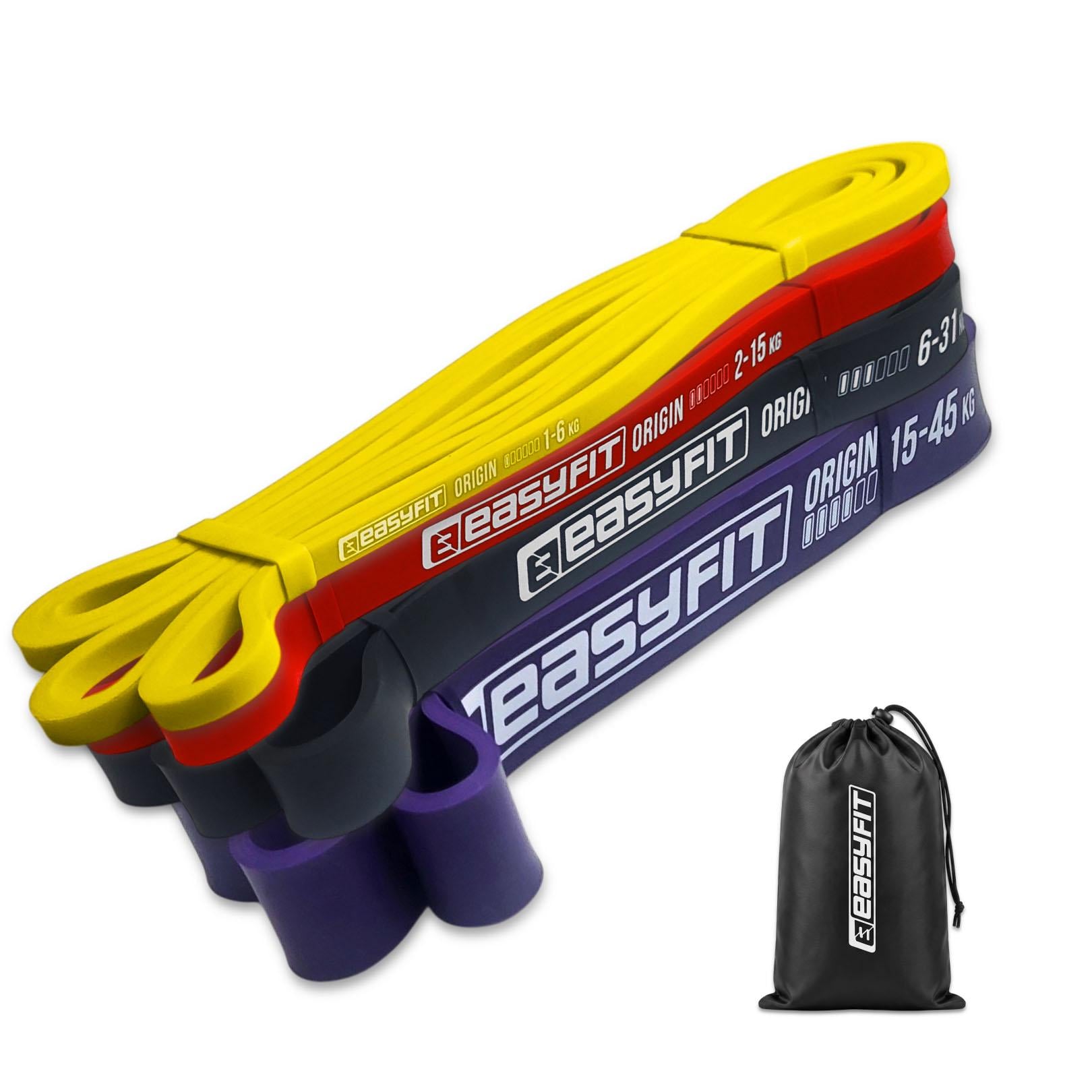 Петли резиновые EasyFit Origin EFN1454logo 1-45 кг