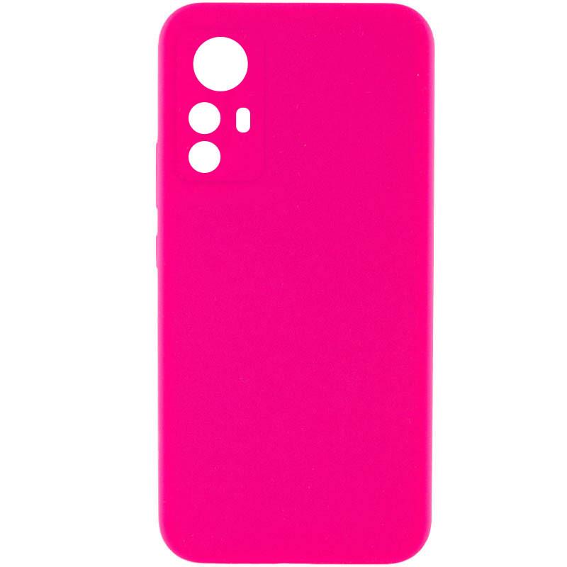Противоударный Чехол Silicone Cover Lakshmi Full Camera (AAA) для Xiaomi Redmi Note 12S Розовый/Barbie pink