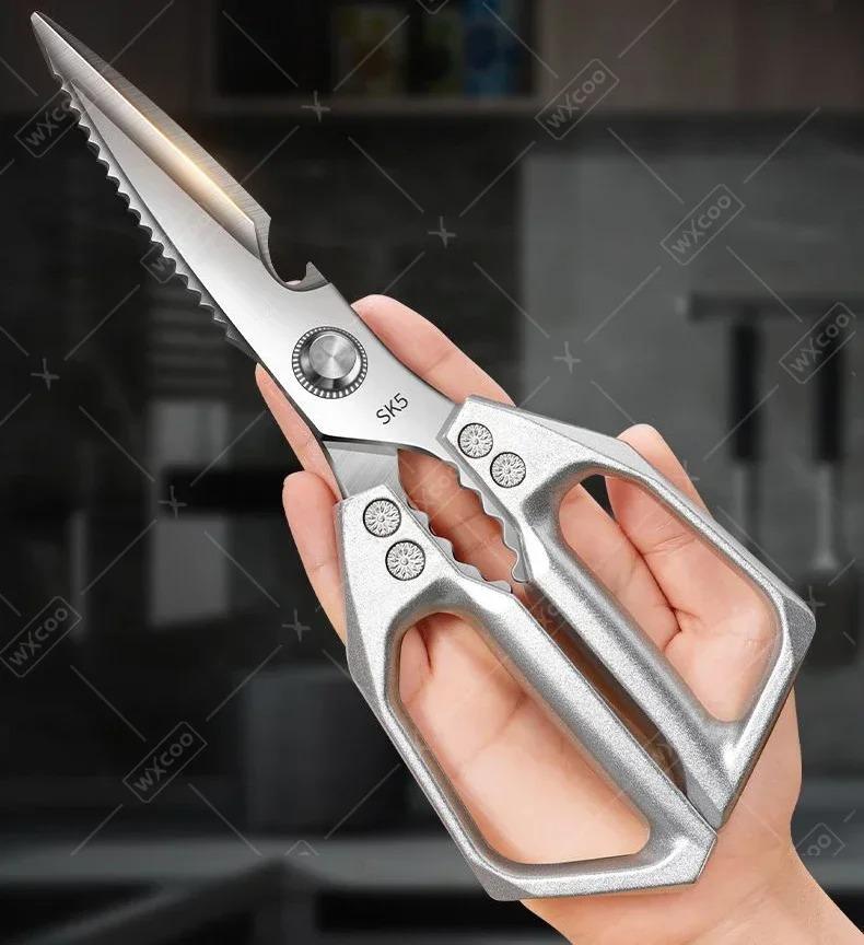 Кухонные ножницы WXCOO из нержавеющей стали (730943)SK5 - фото 10 Кухонные ножницы WXCOO из нержавеющей стали (730943)SK5 - фото 10