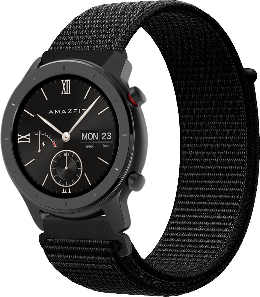 Ремінець нейлоновий Sport Loop для Amazfit GTR 42 мм Black (06524-2B)