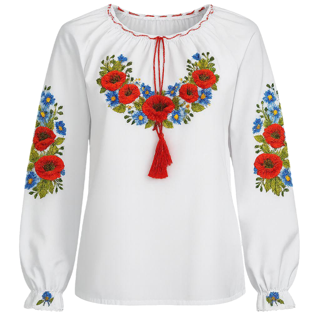 Вышиванка для девочки на 7 лет 122 см (2315221556)