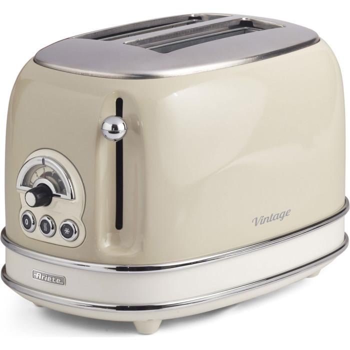 Тостер Ariete 0155 810 Вт 2 отделения 6 ступеней поджаривания Beige (00C015513AR0)