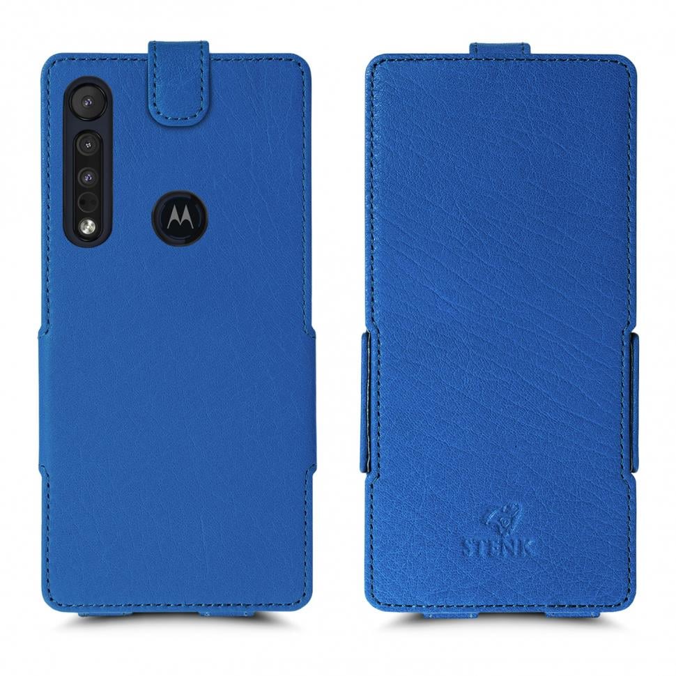 Чехол флип Stenk Prime для Motorola One Macro Ярко-синий (65637)