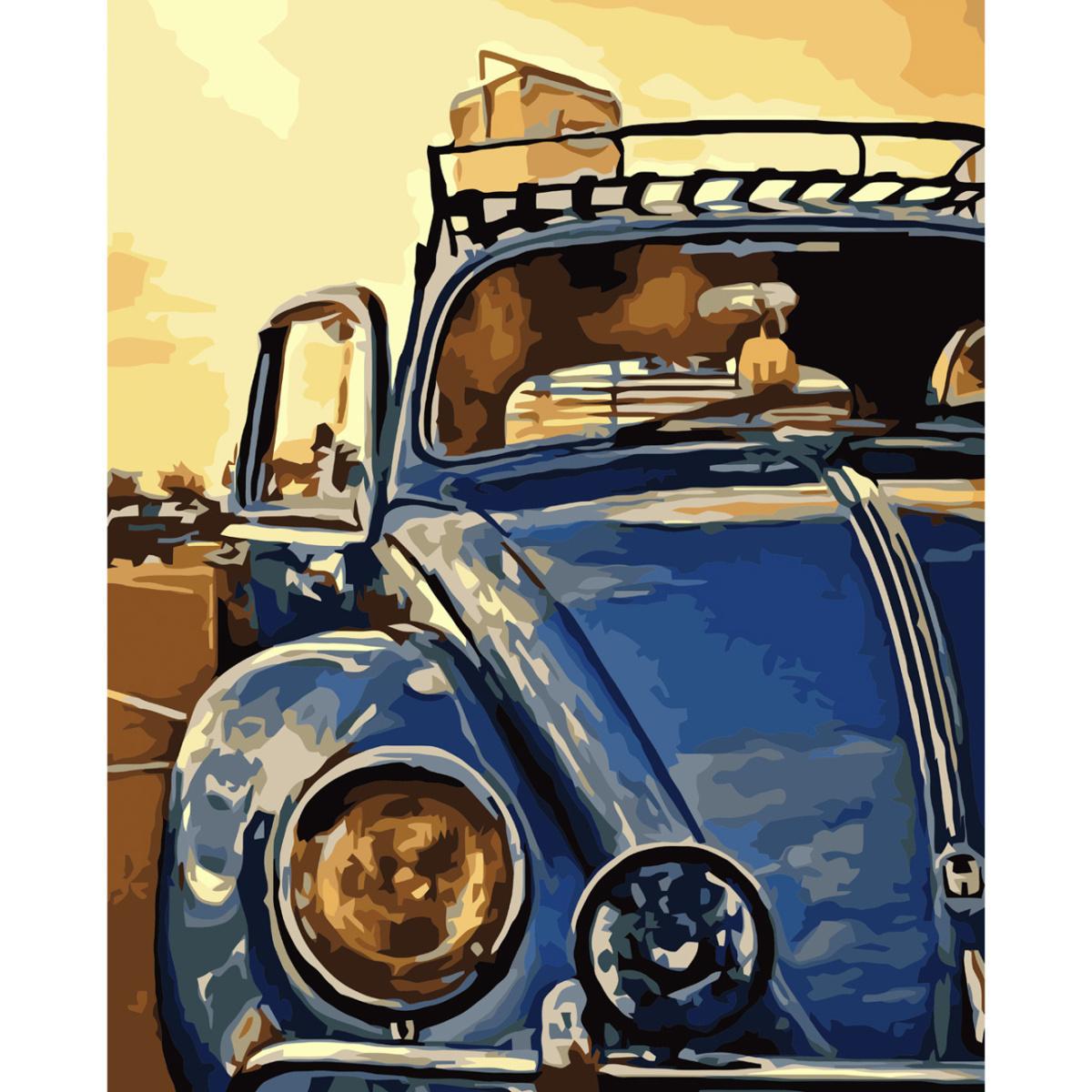 Картина по номерам Strateg Жук при закате 40x50 см (VA-3715)