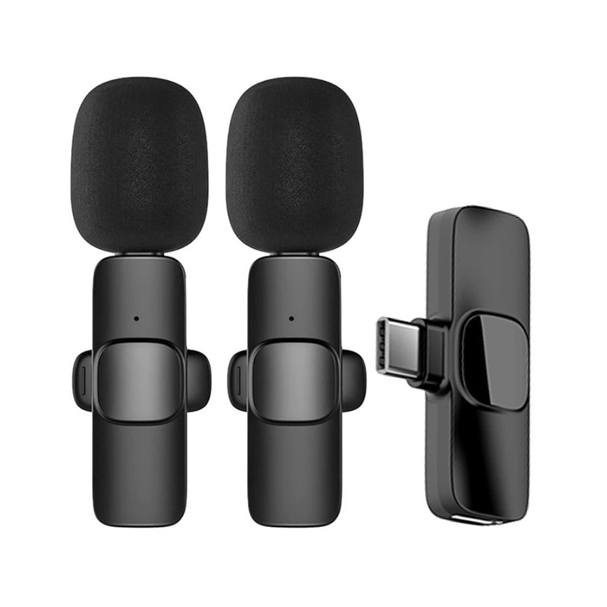 Микрофон петличный беспроводной К9 для блогера 2в1 for Type-C/for iPhone