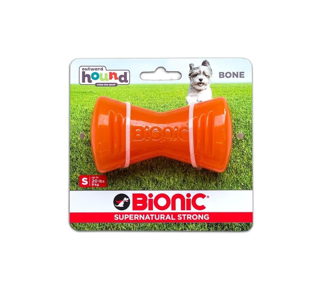 Игрушка для собак Bionic Bone кость большая Оранжевый (bc30094) - фото 4