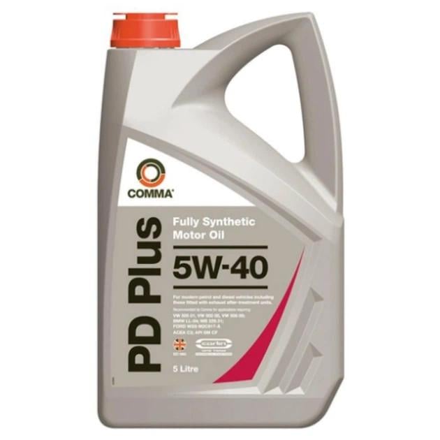 Моторное масло COMMA PD Plus C3 SN/CF 5W-40 5 л (DPD5L)
