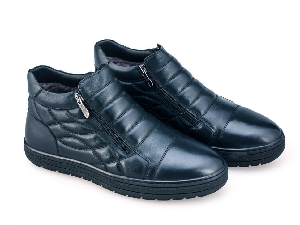 Ботинки комфорт Carlo Delari 7174067 р. 39 Темно-синий (17329)